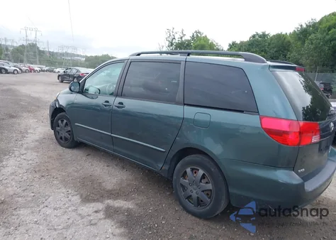 2004 Toyota Sienna Le from USA, damaged, VIN 5TDZA23C34S018114